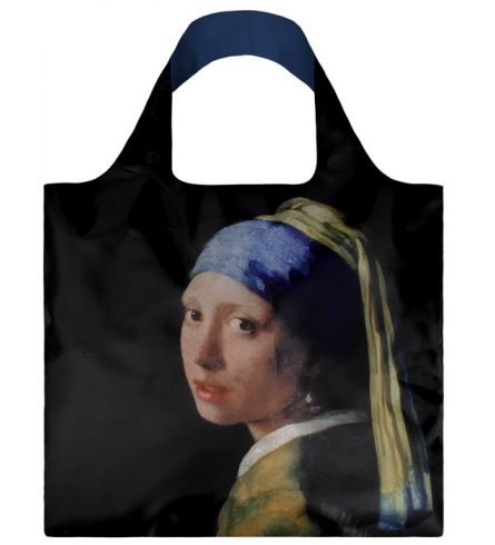 LOQI Shopper Johannes Vermeer Girl With The Pearl Earring