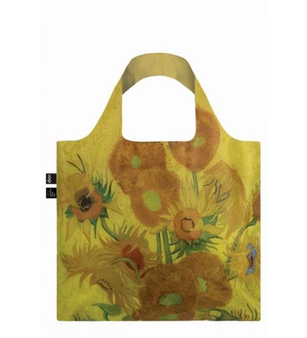 LOQI Museum Collection with Sunflowers Shopper