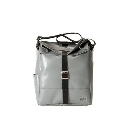 grünBAG City Leather BlackGrey