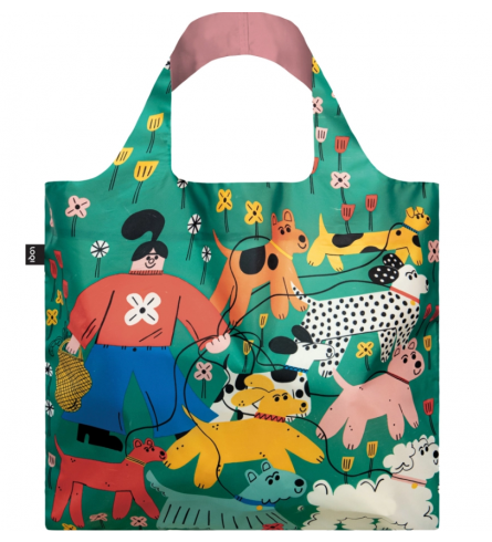 LOQI Shopper Dog Walking Recycled