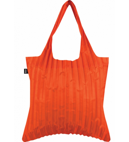 LOQI Bag Pleated Orange