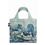 Loqi Bag Museum Col. - Old Vineyard with Peasant Woman Landscape with Houses