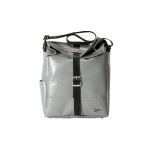 grünBAG City Leather BlackGrey